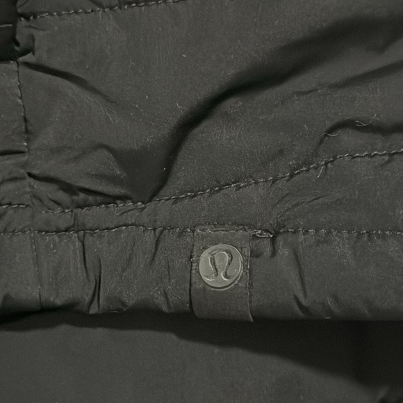 Lululemon Quilted Overshirt Shacket Black Shirt Jacket Snap Chest Pocket-Large - Picture 8 of 11